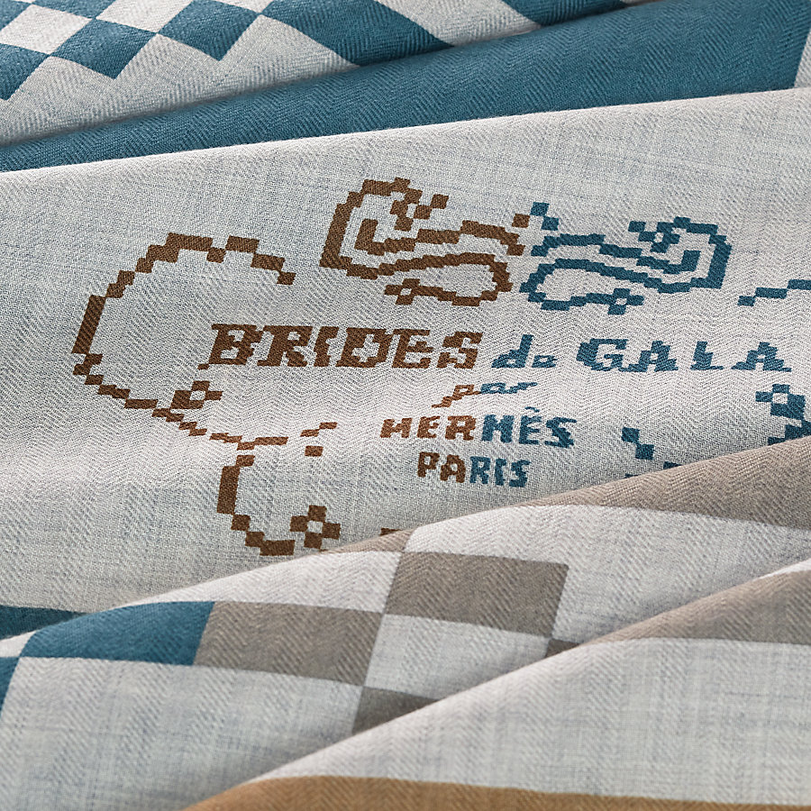 Brides de Gala Pixel scarf 100 | Hermès USA